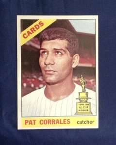 1966 #137  Topps Pat Corrales Cardinals  Baseball NM-MT OR BETTER - Picture 1 of 2