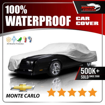 FUNDA COCHE CHEVY MONTE CARLO 1981-1988 - 100% Impermeable 100% Transpirable Foto 1 de 4