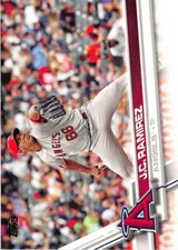 2017 Topps #571 J.C. Ramirez NM-MT Angels