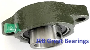SBLF205-16 Zweibolzen Flanschlager 1 Zoll ID SBLF205 Doppeldichtung Set Schraube - Bild 1 von 3
