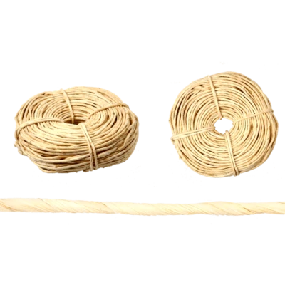 CREATIV COMPANY Maisschnur Schnur Maisblatt Naturschnur Flechten Ø 3,5-4 mm 500g ~90m