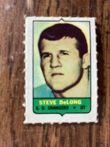 1969 Topps - Mini-Cards (4-in-1) Steve DeLong Single Card from Quad - Picture 1 of 2
