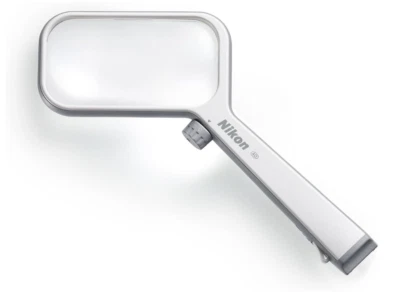 Nikon Built-in LED Reading Magnifying Glass 1.5x L1-4D Made in Japan "NEW" - Image 1 of 4