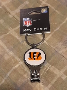 CINCINNATI BENGALS Portachiavi in Metallo Portachiavi / Tagliaunghie  - Foto 1 di 7