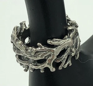 Giovanni Raspini Korallen Ring Italy Sea World Collection Gr. 6,5 Sterlingsilber - Bild 1 von 5