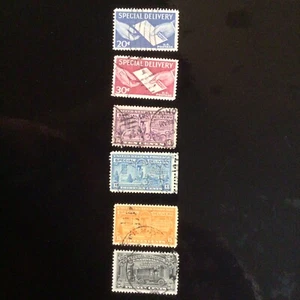 US Stamps used Special Delivery Collection - Picture 1 of 3