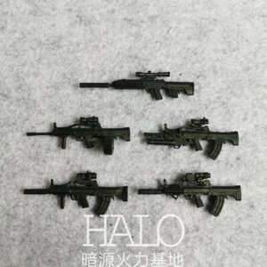 Arma JOYTOY PLA se aplica a figuras de 3,75′′ escala 1/18 GIJOE accesorios militares - Imagen 1 de 12