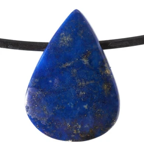 Lapis Lazuli Edelstein-Anhänger gebohrt / Lapis Lazuli F507 - Picture 1 of 1