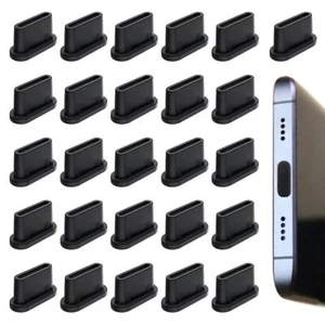 25 Pcs USB Type C Anti Dust Plugs Cover USB C Charging Port Plugs - Picture 1 of 7