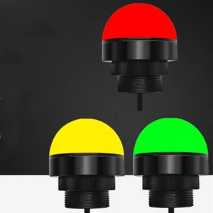 Led tri-color integrated hemispherical signal light Machine equipment warning la - Picture 1 of 12