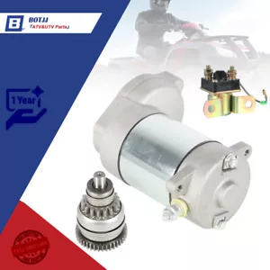 Complete Starter Drive & Relay Solenoid For Polaris Trail Blazer 250 1990-2003 - Foto 1 di 8