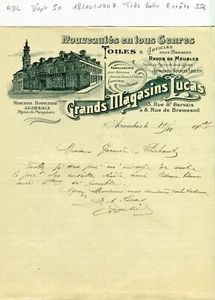 Dépt 50 - Avranches 3 Rue Saint Gervais- Très Belle Entête d'un Commerce de 1907 - Picture 1 of 1