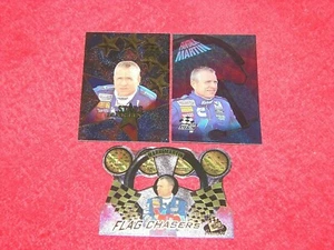 MARK MARTIN 1998 PRESS PASS STEALTH LOT OF 3 DIFFERENT INSERTS (H-1339) - Picture 1 of 1