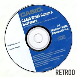 Casio Wrist Camera Software WQV Link Ver.1.0 CD for Digital Camera Windows - Picture 1 of 1