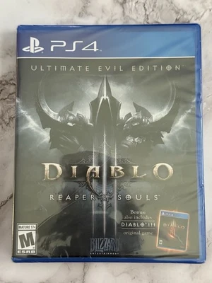 Diablo 3 Reaper Of Souls Ultimate Evil Edition PS4 BRAND NEW FACTORY SEALED - Image 1 of 2