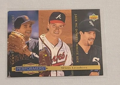 1994 Upper Deck Collector's Choice - Top Performers Gold Foil#306/Braves/Glavine - Image 1 of 2