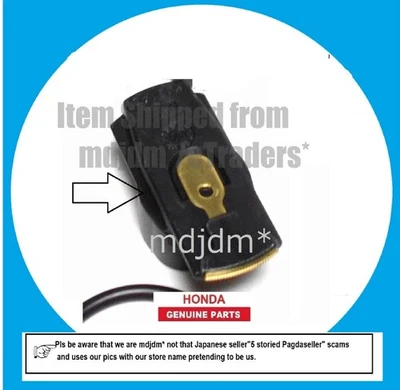 Rotor Assy for Distributor HONDA 30103-PE9-006 Acty E07A, Fits many Honda engine Foto 1 de 2