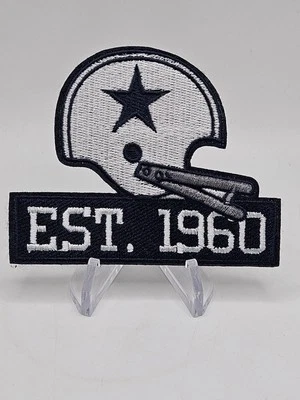DALLAS COWBOYS Patch Est. 1960 3.75" Sew On - Image 1 of 3