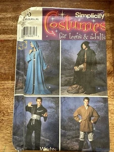 Vintage Simplicity Pattern #5840 Halloween Costumes Robe Cloak Tunic UNCUT XS-XL - Picture 1 of 2