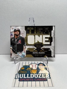 2025 Topps Tier One Diamondbacks Ketel Marte Relic Die-Cut /149 - Picture 1 of 2