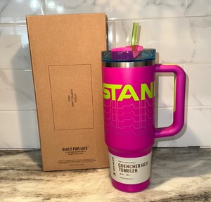 Vaso Stanley VIVID VIOLET REVERB COLLECTION 30 oz Apagador H2O Flowstate NUEVO - Imagen 1 de 15