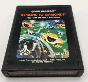Demons to Diamonds (Atari 2600, 1982) Tested Rare Mint Retro Authentic Cart Only - Picture 1 of 6