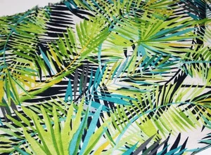 Colorful Tropical Leaves Fabric Bundle of 2 Pieces - 58" x 39" ea. - Picture 1 of 5