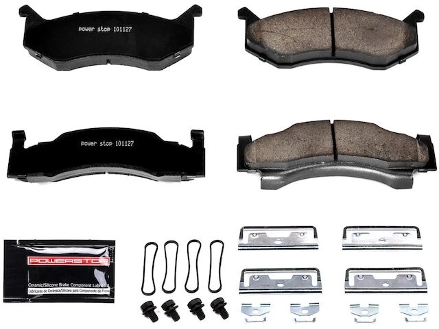 Conjunto de pastilhas de freio dianteiro para 1986-1989 Dodge D100 1987 1988 VF349CY - Imagem 1 de 1