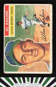 1956 Topps #20 Al Kaline espalda gris FR a - Imagen 1 de 2