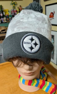 Pittsburgh Steelers Salute To Service Camuflado Tejido Gorro Gorra NFL - Imagen 1 de 5