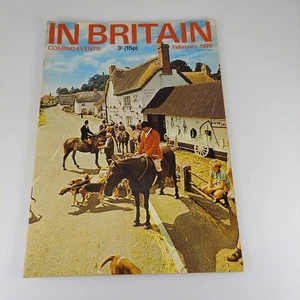 In Britain Coming Events Magazine Februar 1970 Suffolk, Touring From Hereford - Bild 1 von 10