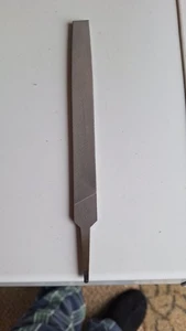 6 Inch Flat Medium Cut File Double Cut Teeth High Hardened Steel Hand File - Picture 1 of 8