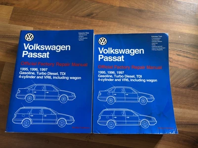 VOLKSWAGEN VW PASSAT 1995 1996 1997 manual de servicio_gas diésel VR6_GLS GLX TDI Foto 1 de 4