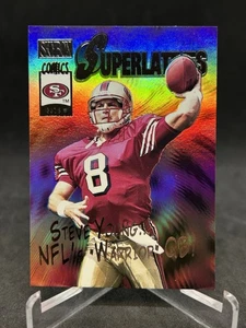 Steve Young Skybox Superlatives #12 San Francisco 49ers 2000 envío gratuito - Imagen 1 de 3