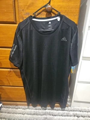 Adidas Men’s Running Climacool Tshirt size L Quick Dry  2018 Free Auss Post.  - image 1 of 4