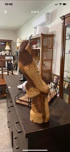 Hand Carved Wooden Eagle - Picture 1 of 2