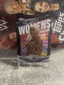 2025 Topps Chrome WWE Jade Cargill Women’s Division Black Geometric Refractor /2 - Bild 1 von 8