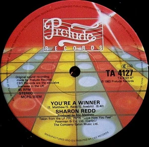 Sharon Redd - You're A Winner - UK 12" Vinyl - 1983 - Prelude Records - Picture 1 of 1