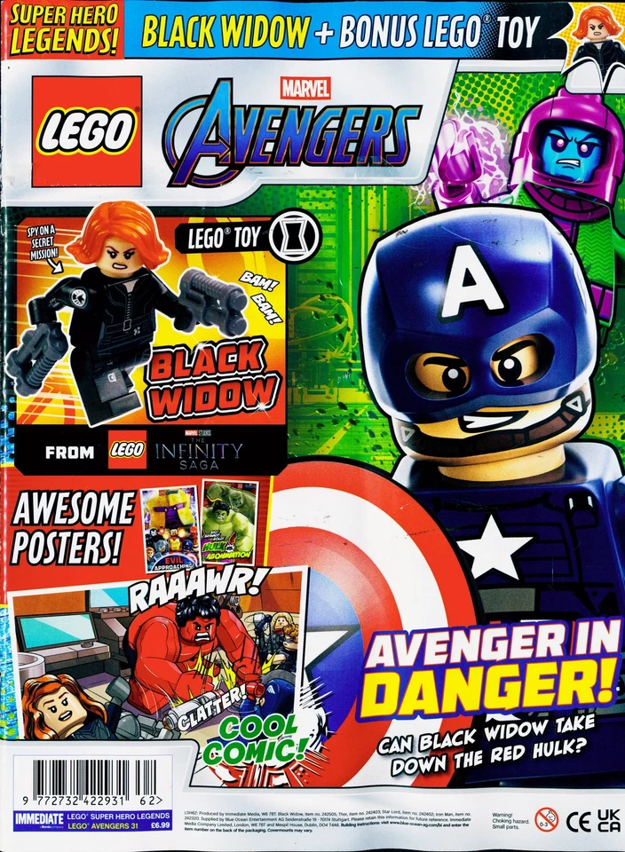 LEGO SUPERHERO LEGENDS MAGAZINE AVENGERS31 - Image 1 of 1