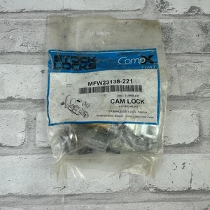 Stock Locks MFW23138-221 Cam Lock Disc Tumbler Edelstahl Neu im Paket - Bild 1 von 2