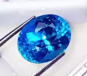 Turmalina Paraiba Natural Corte Príncipe 17,30 Ct Piedras Preciosas Sueltas Ovaladas Certificadas - Imagen 1 de 6