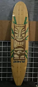 Skateboard Longboard BAHNE DK 70 Tahitian Tiki Long Board 44” long DECK ONLY - Picture 1 of 2