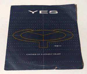 YES OWNER OF A LONELY HEART - OUR SONG ATLANTIC 79-98177 1983 45 GIRI VINILE - Foto 1 di 4