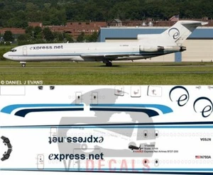 V1 Decals Boeing 727-200 Express Net Airlines for 1/144 Airfix Model Kit V1D0388 - Bild 1 von 8
