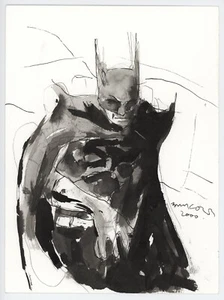 Bill Koeb Batman watercolor paintnig, 2000 - Picture 1 of 4