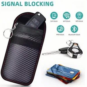 Paquete de llaves de blindaje de control remoto para automóvil RFID jaula antirrobo antirrobo antirpérdida nuevo - Imagen 1 de 14