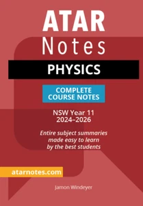 ATAR Notes NSW Year 11 Physics Notes (2024-2026) - Picture 1 of 10