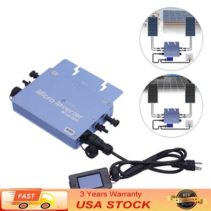 600W IP65 Waterproof Microinverter Solar Grid Tie Micro Inverter for Solar Panel - Picture 1 of 11