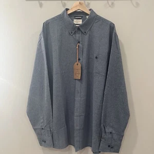 Weatherproof Vintage Mens Size XXL Long Sleeves Grey  Shirt Button Up NWT - Picture 1 of 9