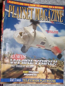 PLAYSET MAGAZINE #62 REMCO WHIRLYBIRD, DISNEY TELEVISION PLAYSET, FT. DEARBORN + - Picture 1 of 1